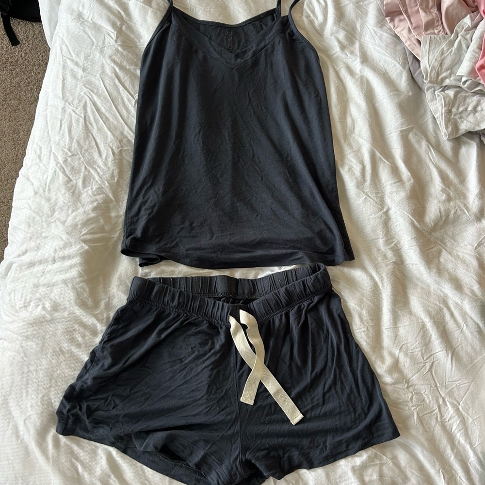 BOODY Charcoal Sleepwear Set
